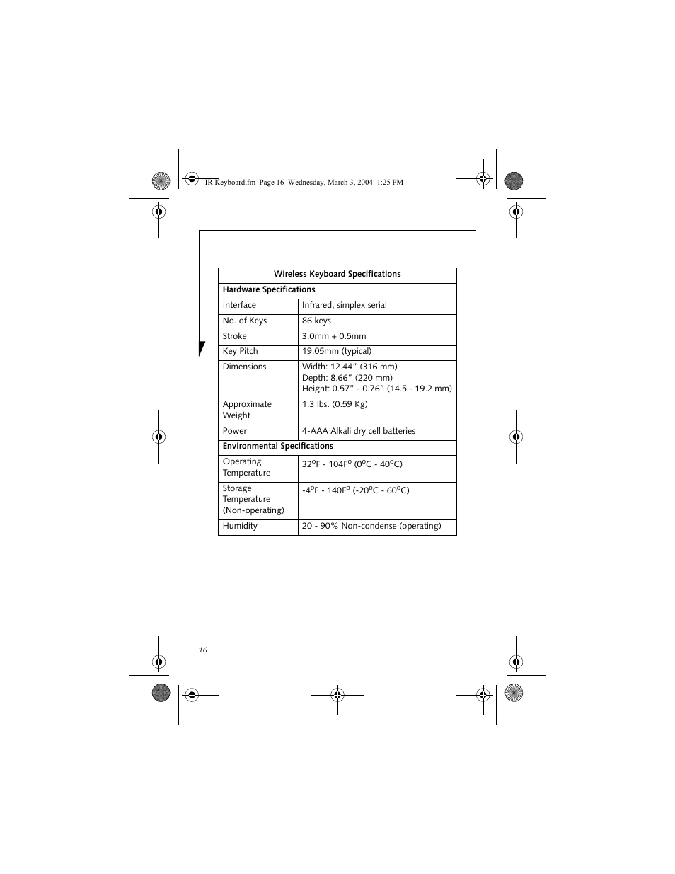 Fujitsu Siemens Computers FPCKB51A1P User Manual | Page 16 / 20