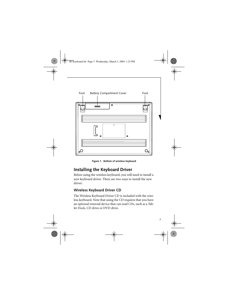 Installing the keyboard driver | Fujitsu Siemens Computers FPCKB51A1P User Manual | Page 3 / 20