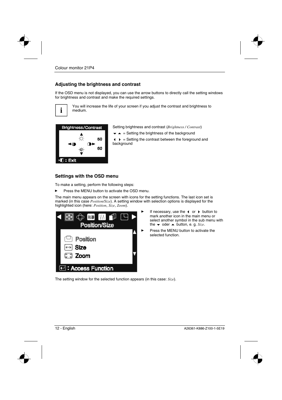 Fujitsu Siemens Computers 21P4 User Manual | Page 14 / 25