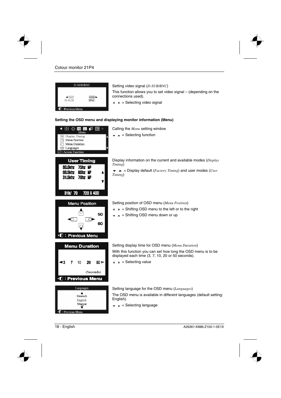 Fujitsu Siemens Computers 21P4 User Manual | Page 20 / 25