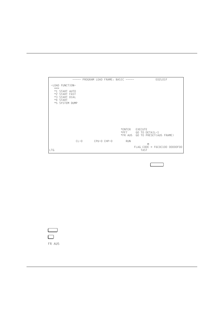 Ld) program load frame: basic, 2 (ld) program load frame: basic | Fujitsu Siemens Computers BS2000/OSD User Manual | Page 50 / 111