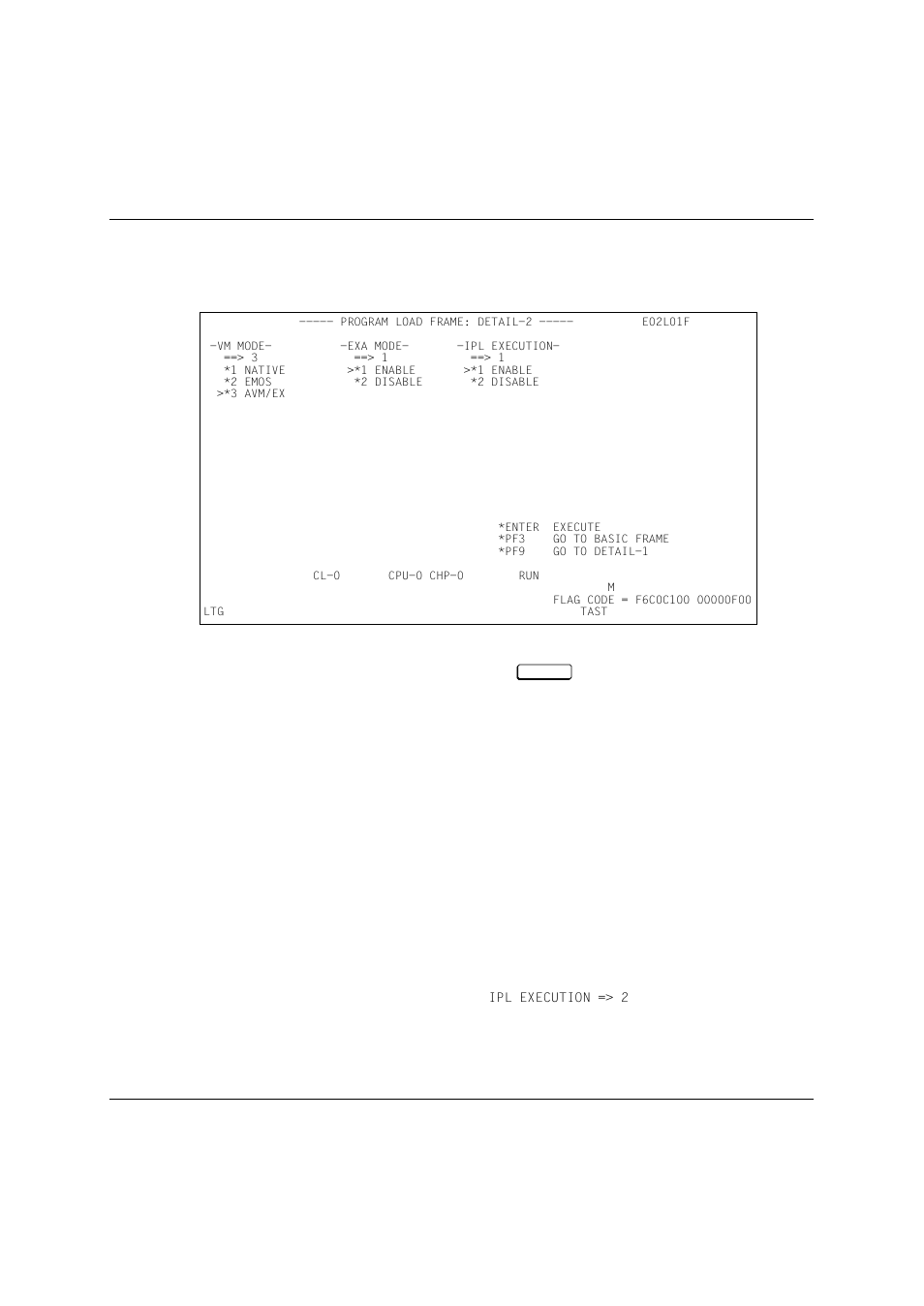 Ld) program load frame: detail-2 | Fujitsu Siemens Computers BS2000/OSD User Manual | Page 54 / 111