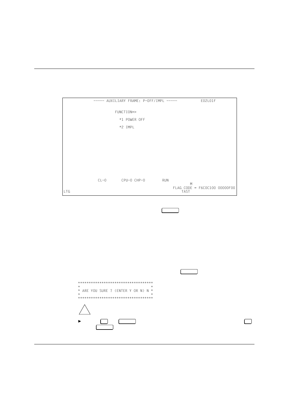 Au4) auxiliary frame: p-off/impl | Fujitsu Siemens Computers BS2000/OSD User Manual | Page 69 / 111