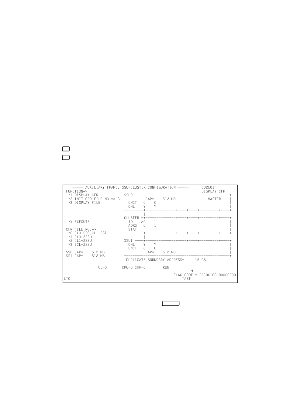 Au7) auxiliary frame: ssu-cluster configu | Fujitsu Siemens Computers BS2000/OSD User Manual | Page 72 / 111