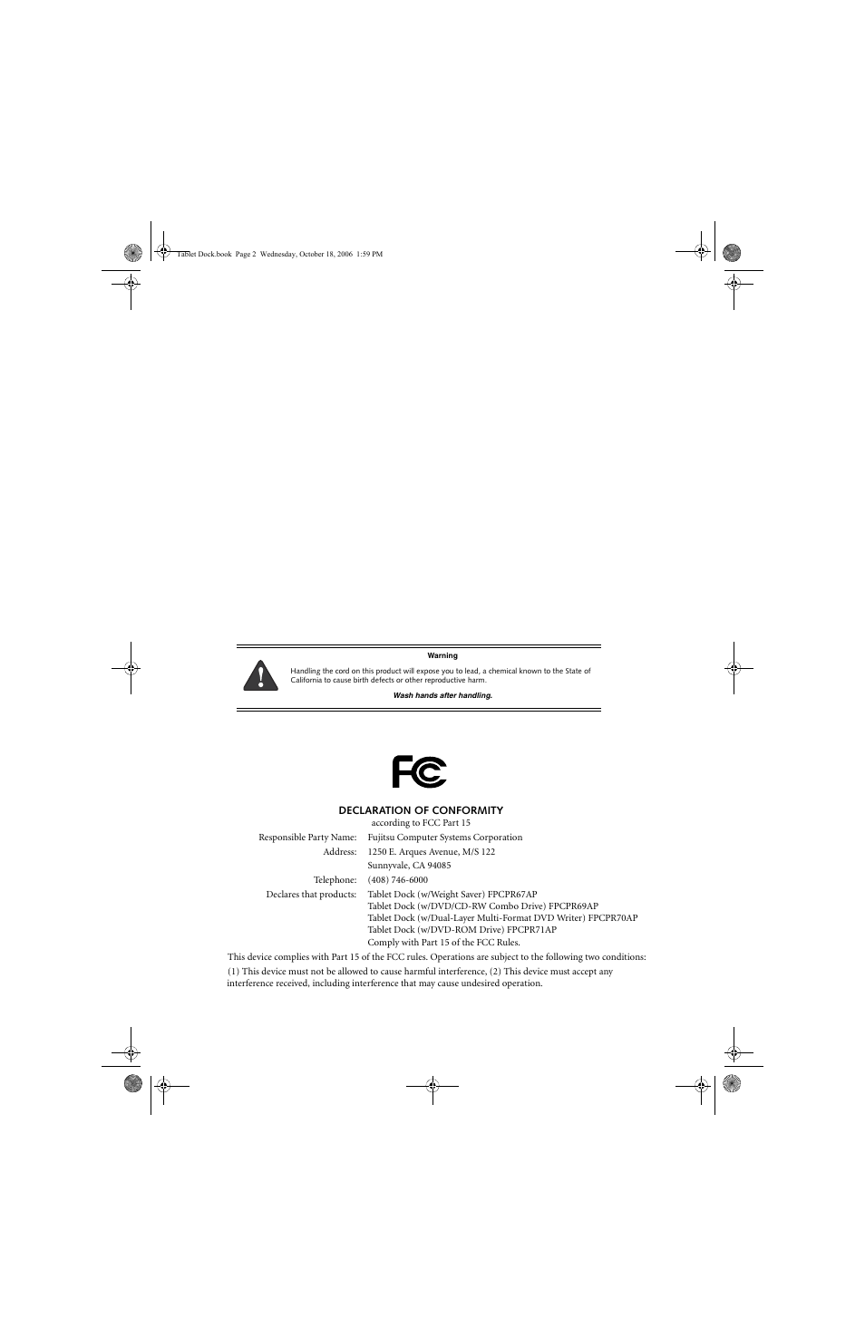 Fujitsu Siemens Computers Tablet DOCK ST5100 Series User Manual | Page 2 / 12