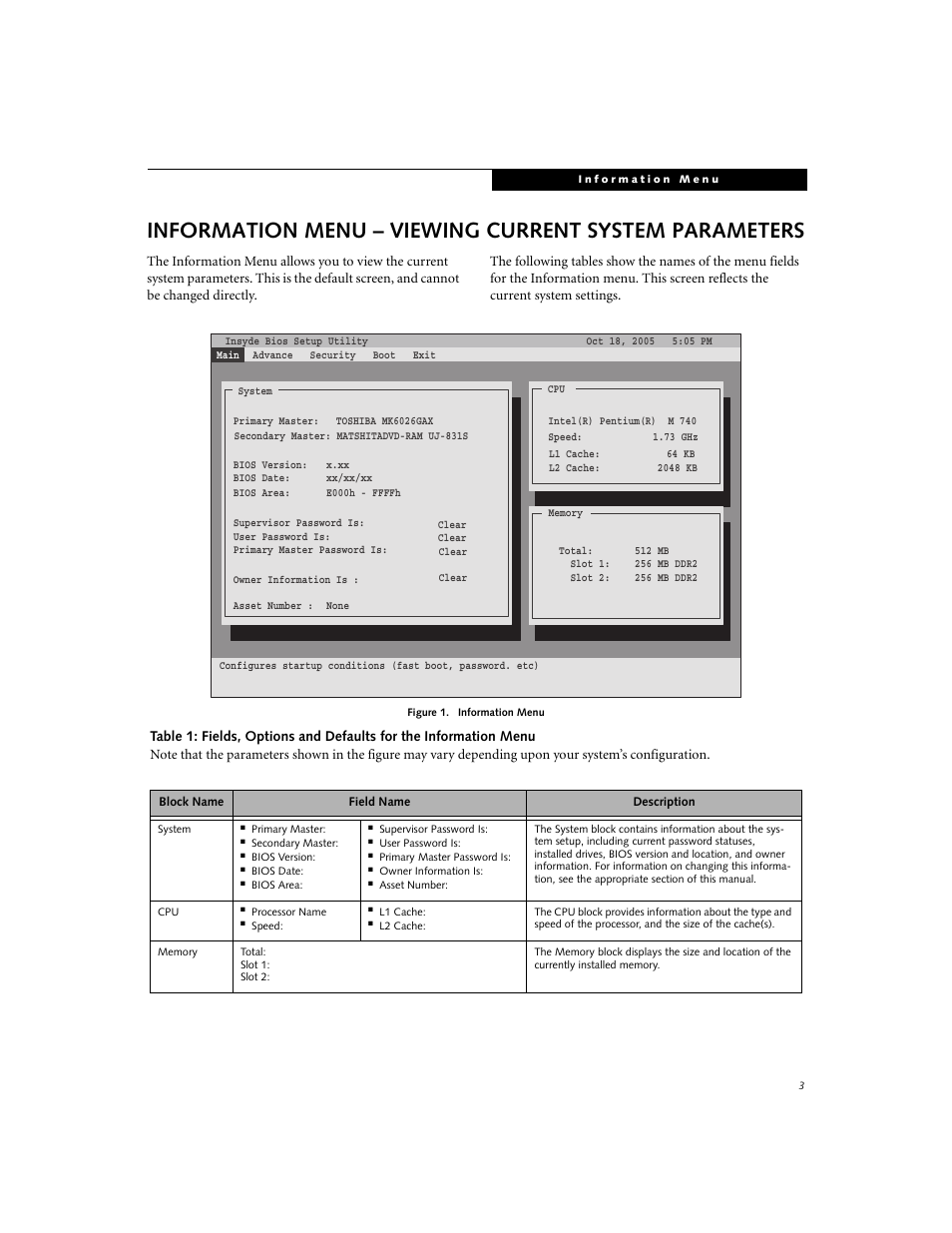 Fujitsu Siemens Computers LifeBook N3520 User Manual | Page 3 / 20