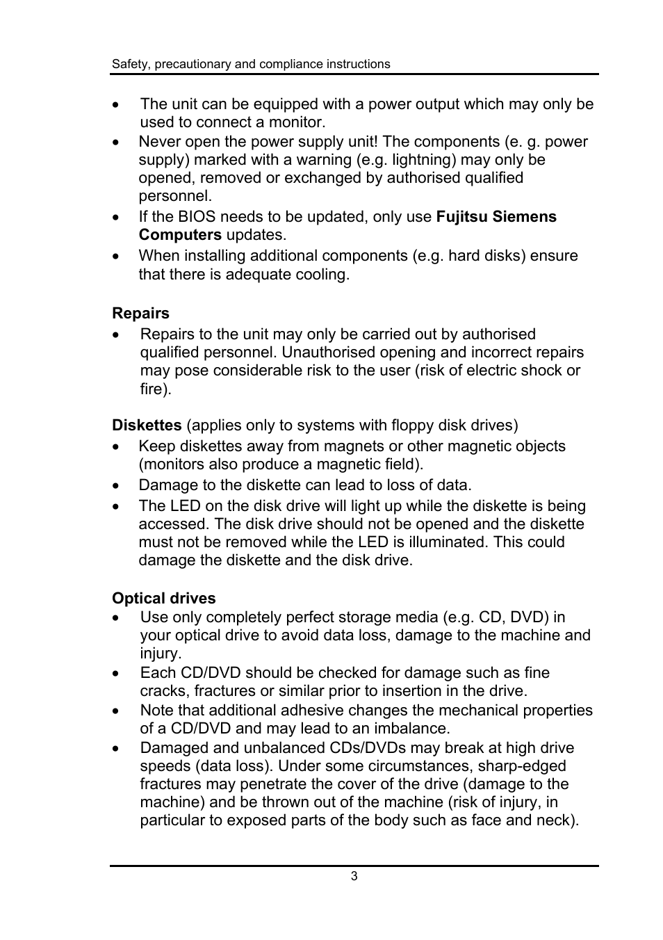 Fujitsu Siemens Computers Fujitsu-Siemens PC User Manual | Page 12 / 96