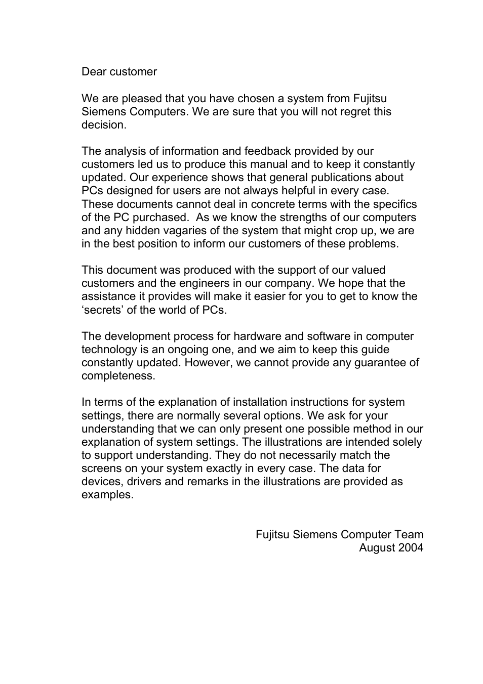 Fujitsu Siemens Computers Fujitsu-Siemens PC User Manual | Page 2 / 96