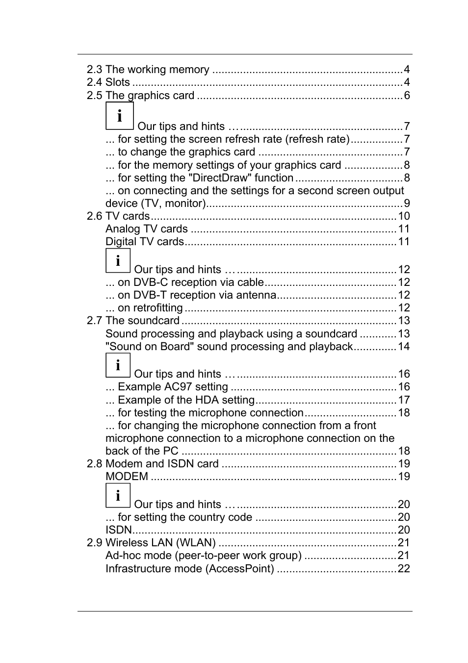 Fujitsu Siemens Computers Fujitsu-Siemens PC User Manual | Page 5 / 96