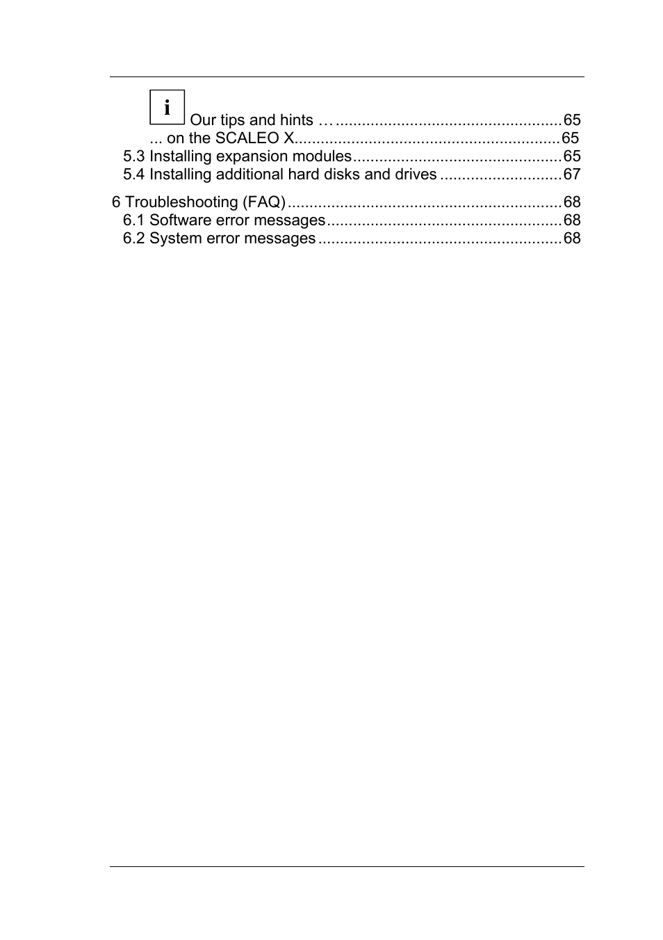 Fujitsu Siemens Computers Fujitsu-Siemens PC User Manual | Page 8 / 96