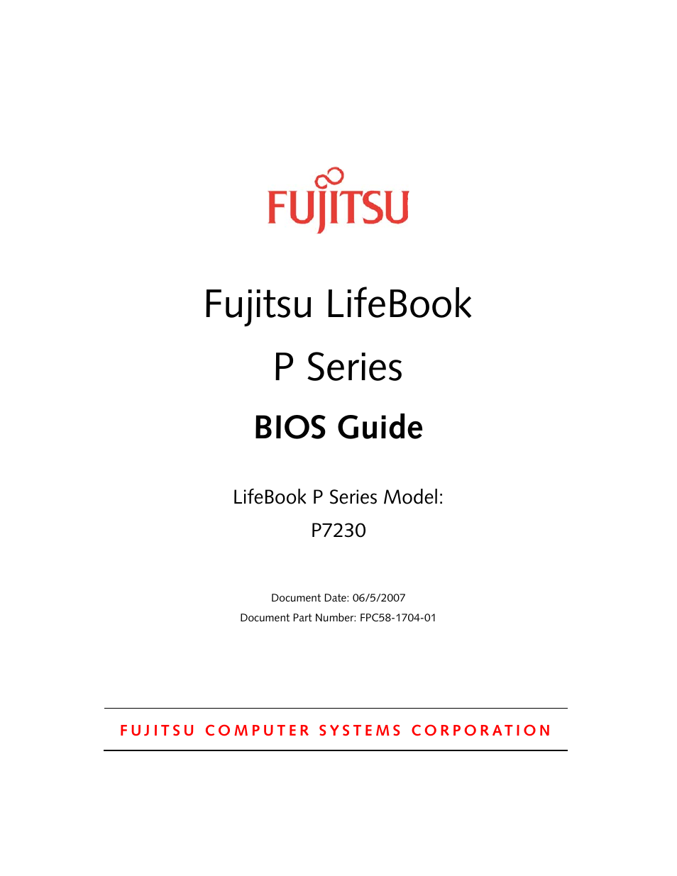 Fujitsu Siemens Computers P7230 User Manual | 29 pages