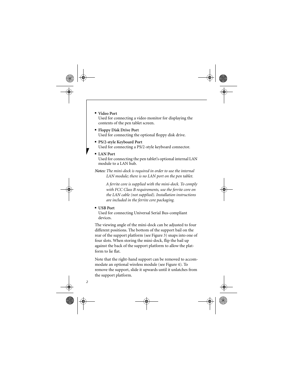 Fujitsu Siemens Computers Mini-Dock FPCPR25 User Manual | Page 2 / 8
