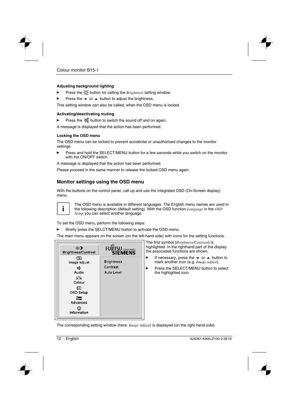 Fujitsu Siemens Computers B15-1 User Manual | Page 14 / 24