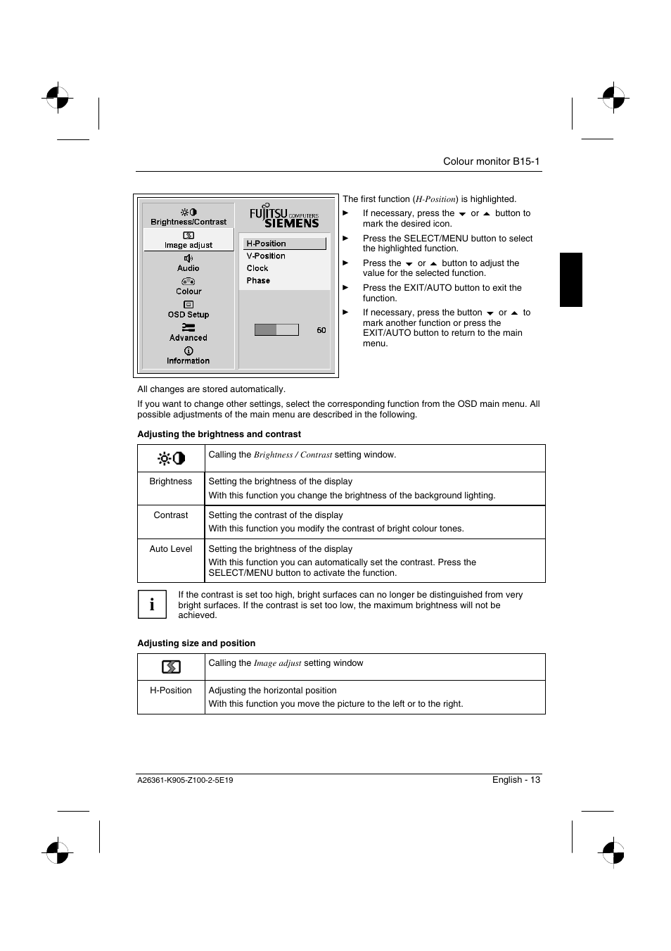Fujitsu Siemens Computers B15-1 User Manual | Page 15 / 24