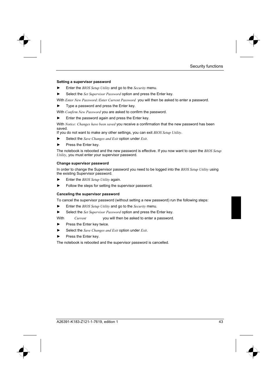 Fujitsu Siemens Computers AMILO Pro V2035 User Manual | Page 53 / 84