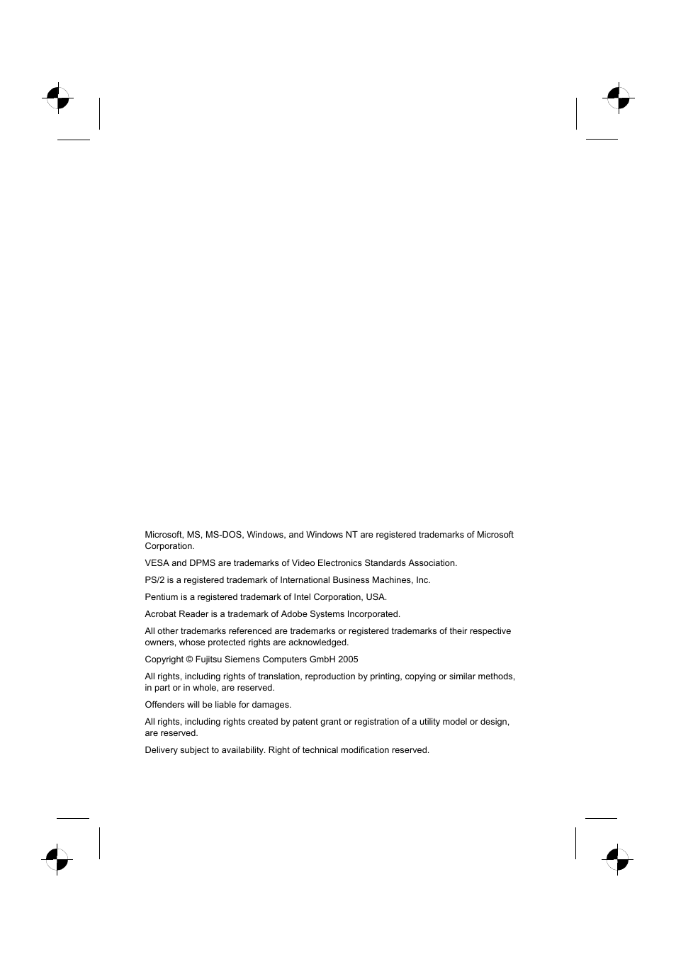 Fujitsu Siemens Computers AMILO Pro V2035 User Manual | Page 6 / 84
