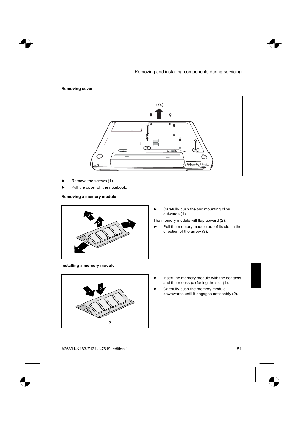 Fujitsu Siemens Computers AMILO Pro V2035 User Manual | Page 61 / 84