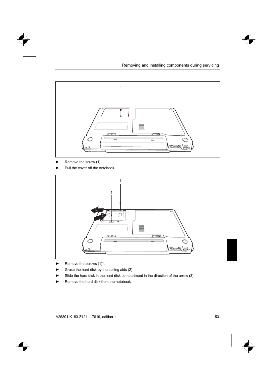 Fujitsu Siemens Computers AMILO Pro V2035 User Manual | Page 63 / 84