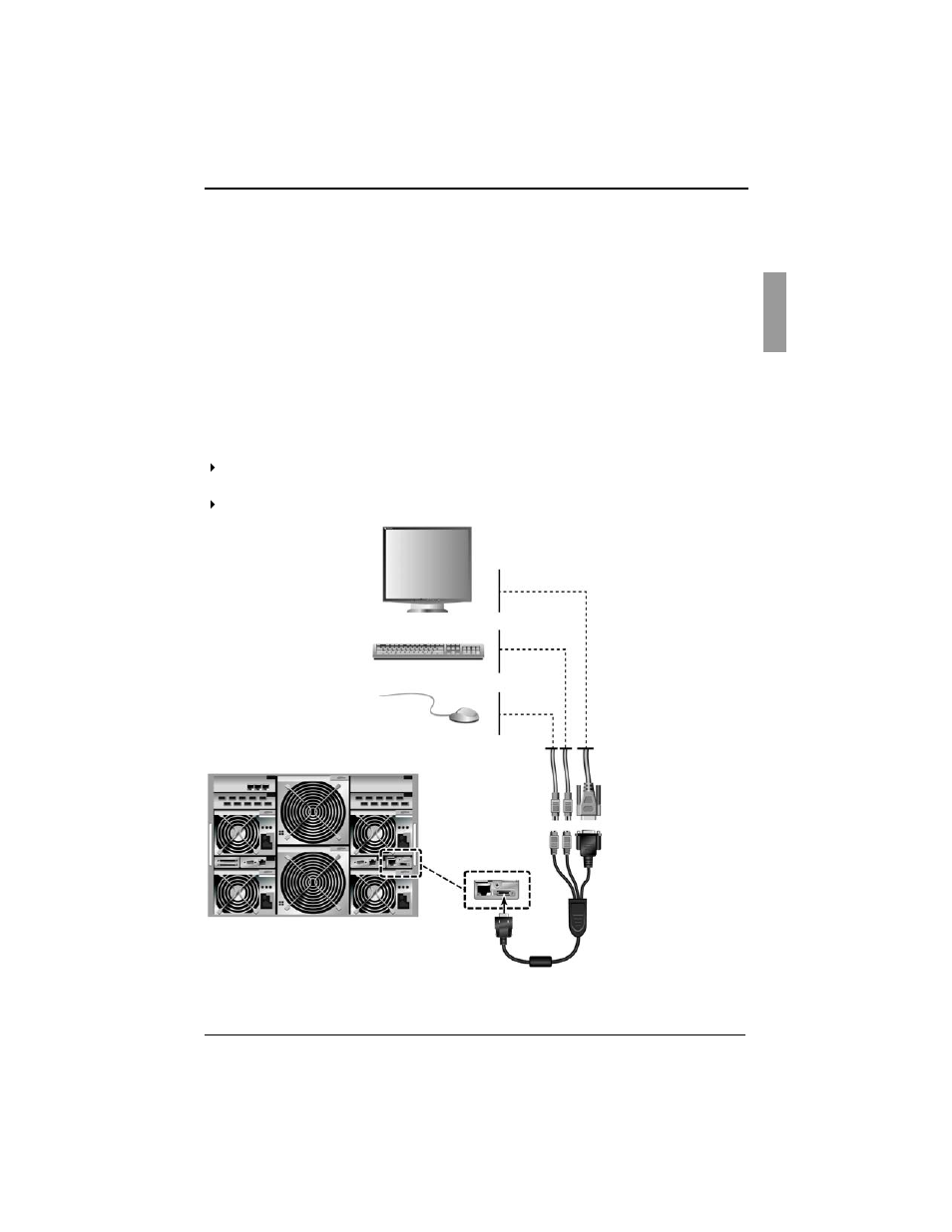 2 installation, 1 configuring the bx600 digital kvm switch, Installation | Configuring the bx600 digital kvm switch, 2installation | Fujitsu Siemens Computers BX600 User Manual | Page 11 / 48