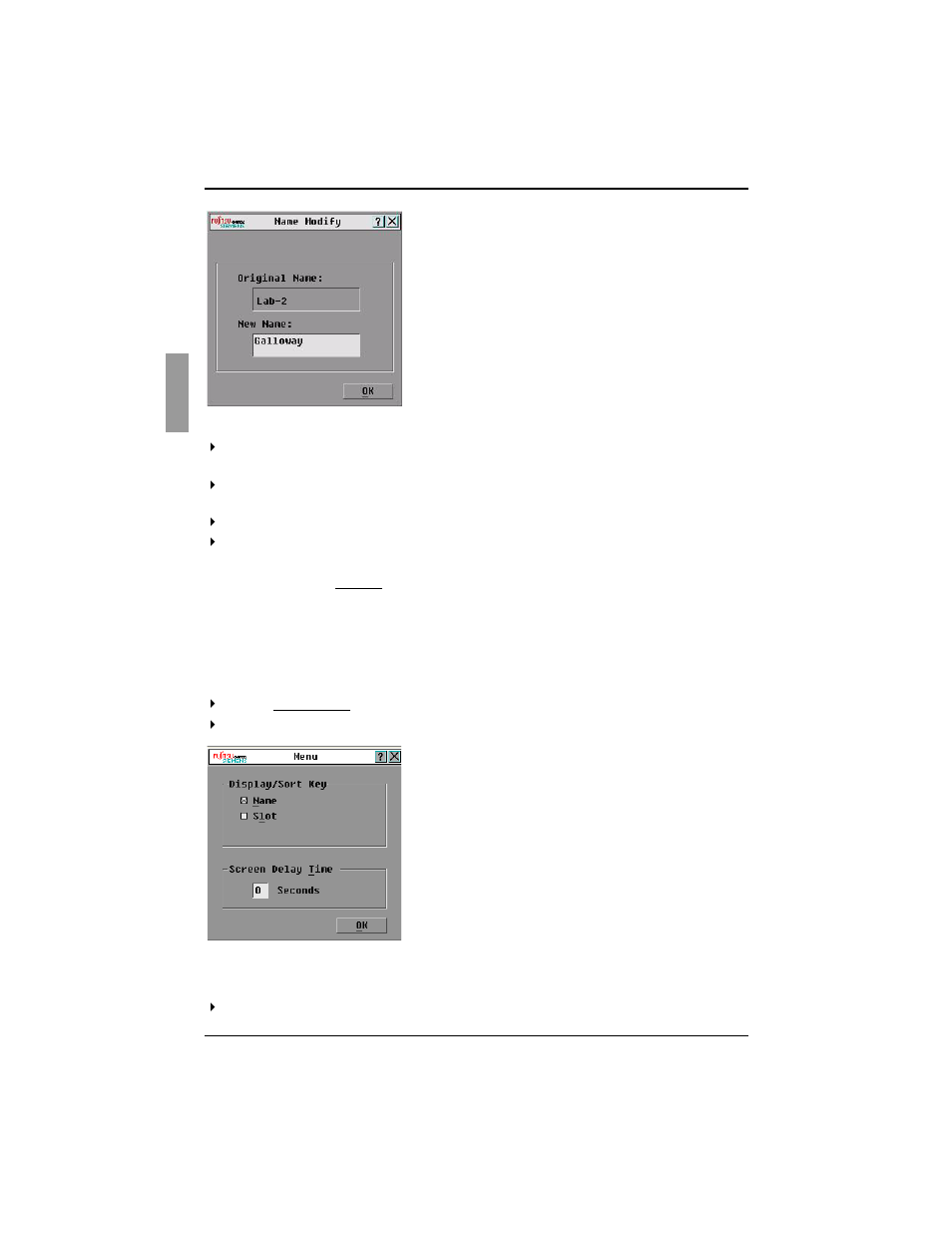 2 changing the display behavior, Changing the display behavior | Fujitsu Siemens Computers BX600 User Manual | Page 22 / 48