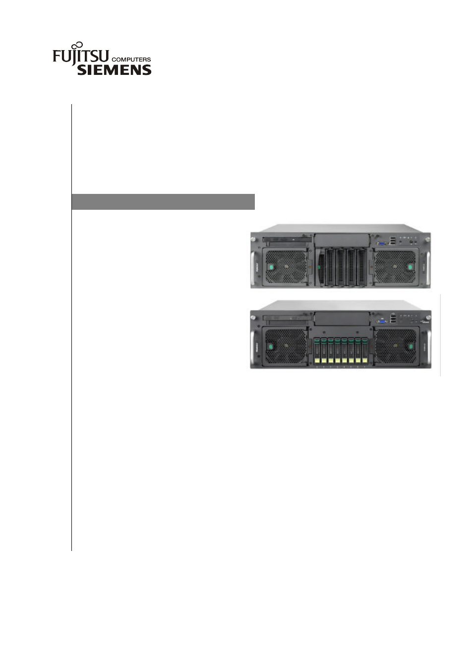Fujitsu Siemens Computers RX600 S3 User Manual | 17 pages