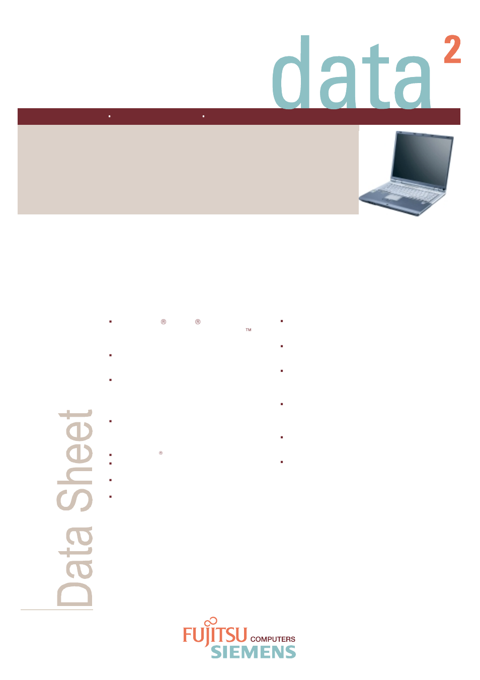 Fujitsu Siemens Computers Lifebook E7110 User Manual | 2 pages
