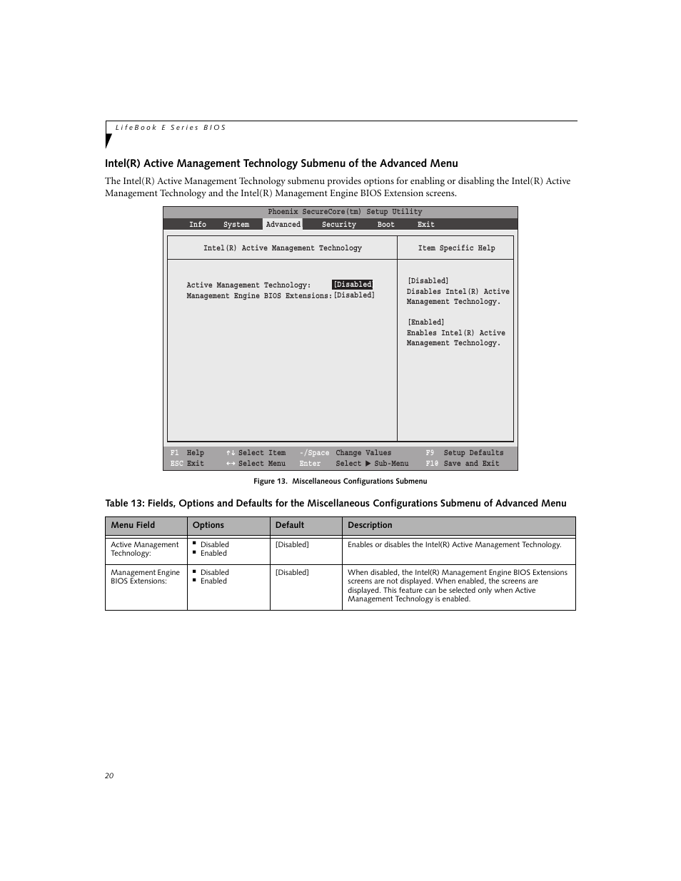 Fujitsu Siemens Computers LifeBook E8420 User Manual | Page 20 / 30