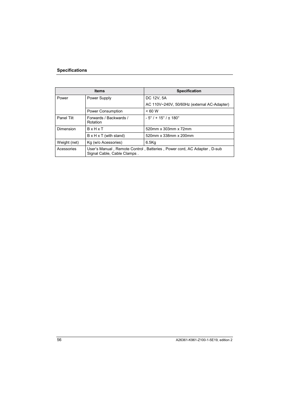 Fujitsu Siemens Computers V17-1 User Manual | Page 64 / 64