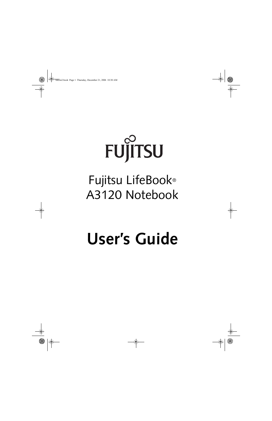 Fujitsu Siemens Computers LifeBook A3120 User Manual | 120 pages