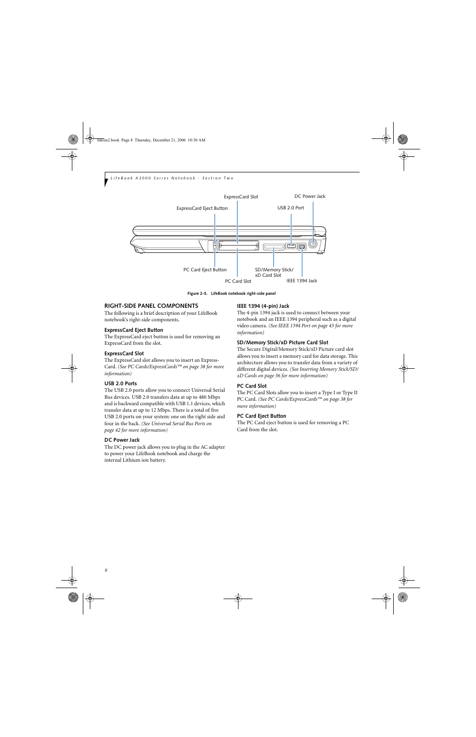 Fujitsu Siemens Computers LifeBook A3120 User Manual | Page 18 / 120