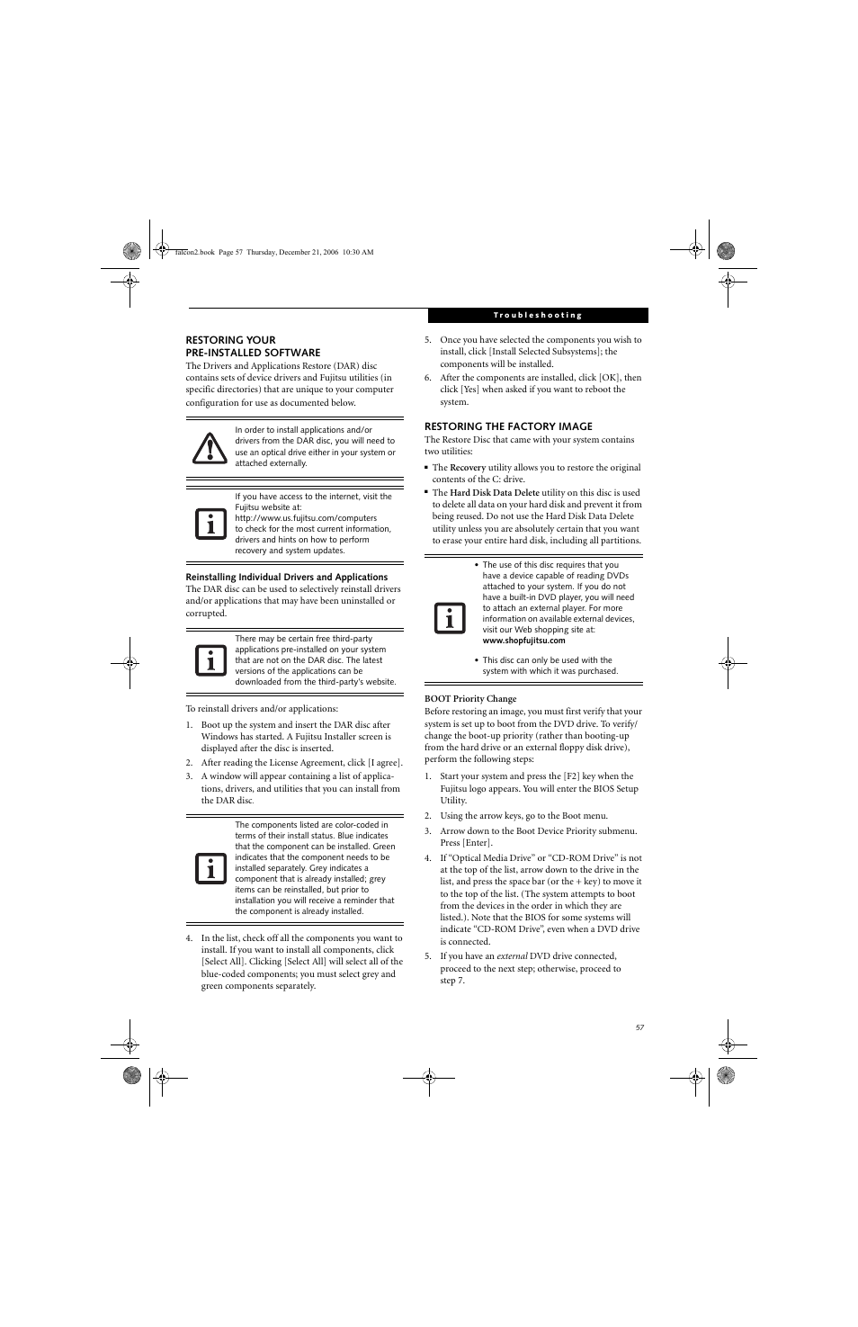 Fujitsu Siemens Computers LifeBook A3120 User Manual | Page 67 / 120