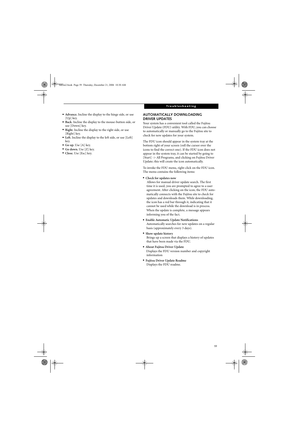 Fujitsu Siemens Computers LifeBook A3120 User Manual | Page 69 / 120
