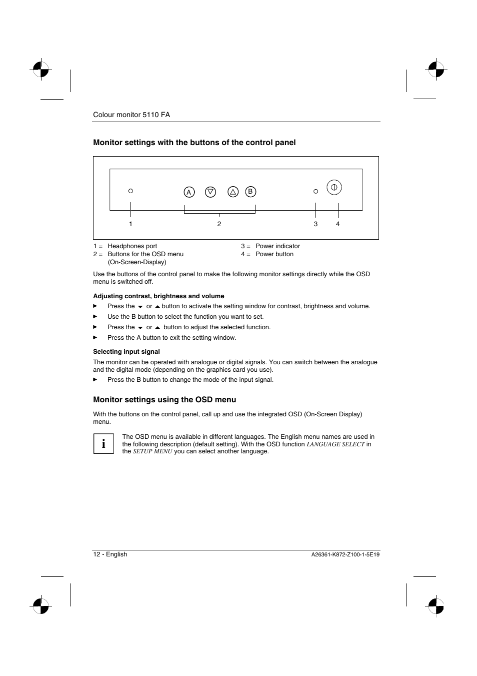 Fujitsu Siemens Computers 5110 FA User Manual | Page 14 / 25