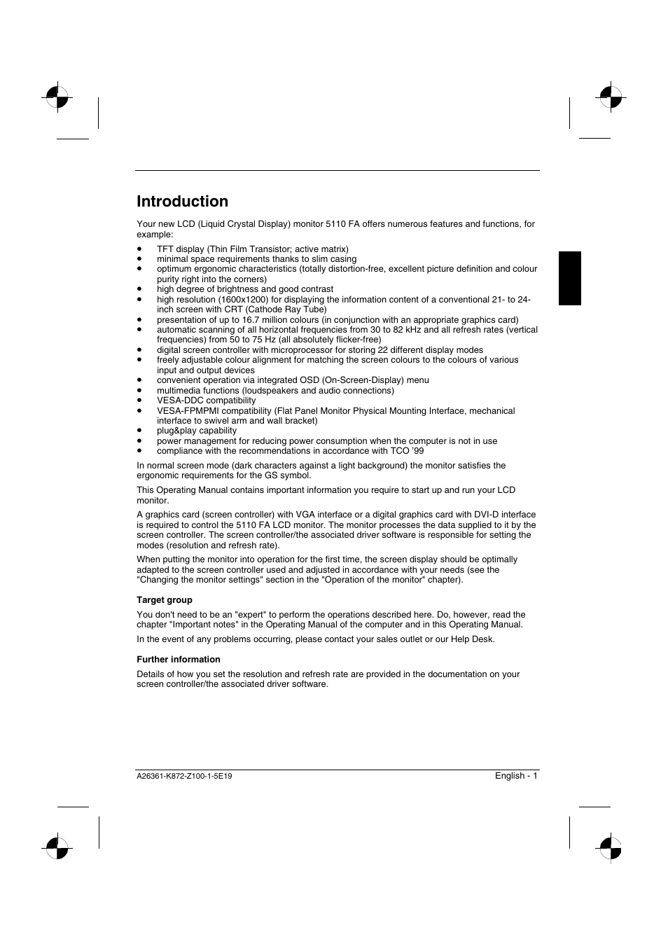 Introduction | Fujitsu Siemens Computers 5110 FA User Manual | Page 3 / 25