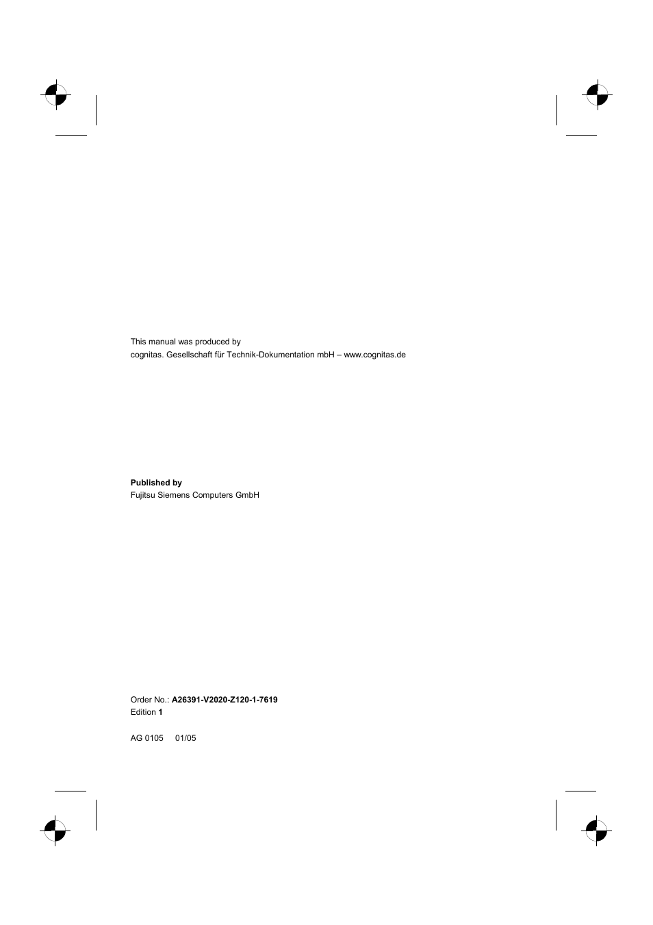 Fujitsu Siemens Computers V2020 User Manual | Page 4 / 60