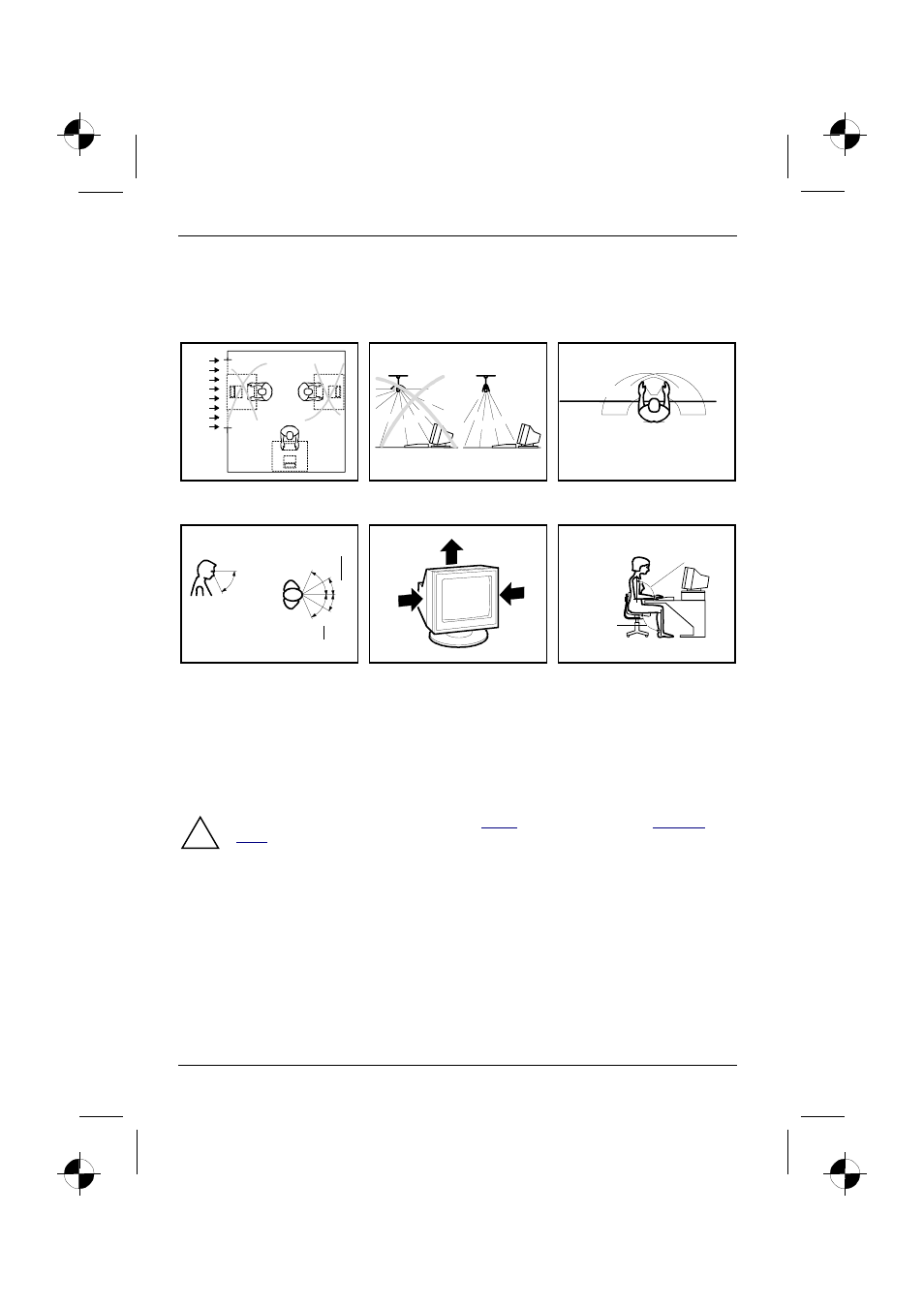Installing an ergonomic video workstation, Connecting the monitor | Fujitsu Siemens Computers 19P2 User Manual | Page 16 / 29