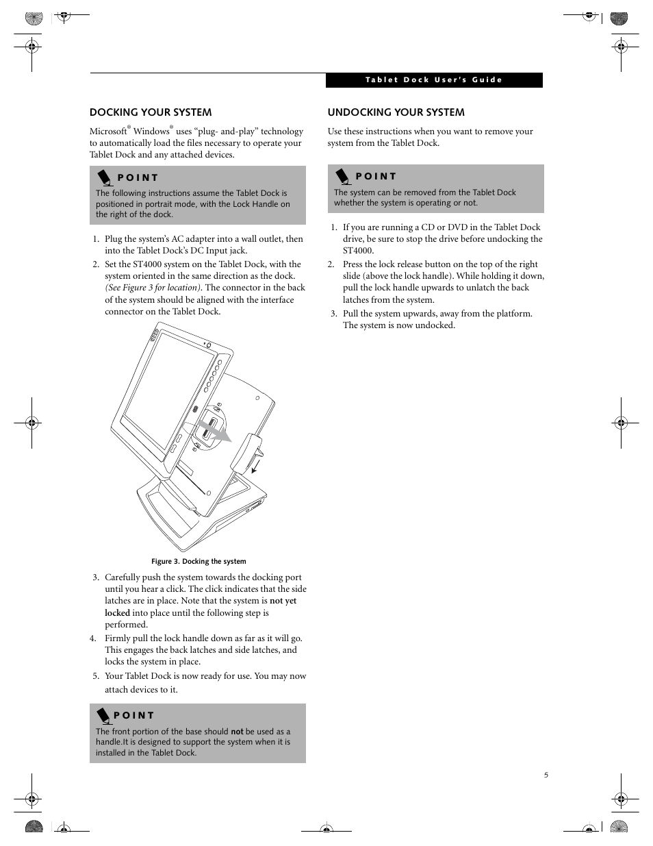 Fujitsu Siemens Computers Tablet Dock ST4000 Series User Manual | Page 5 / 12