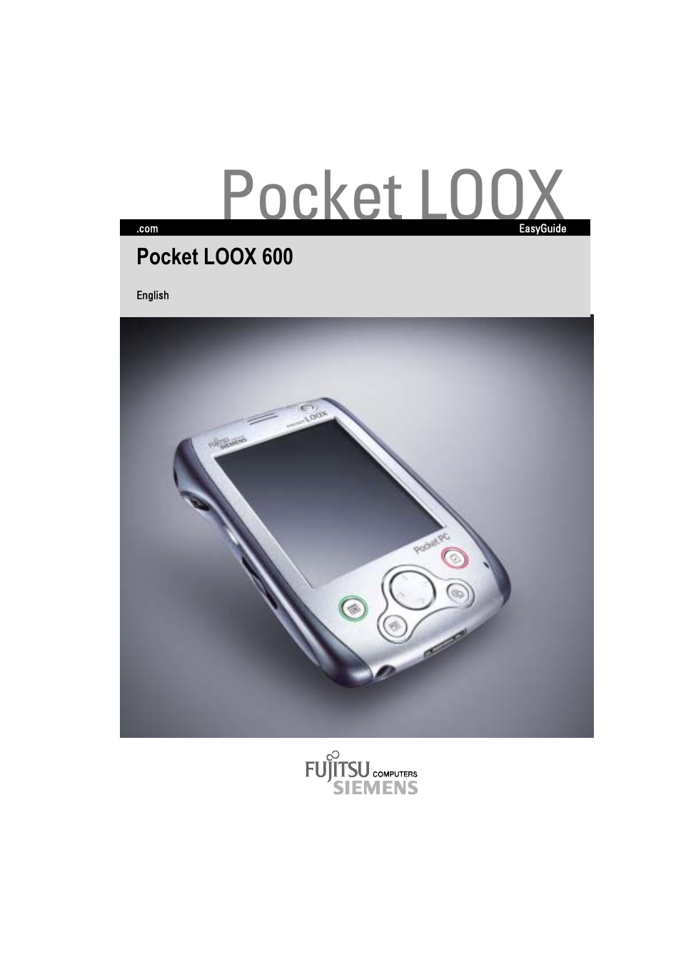 Fujitsu Siemens Computers Pocket LOOX 600 User Manual | 73 pages