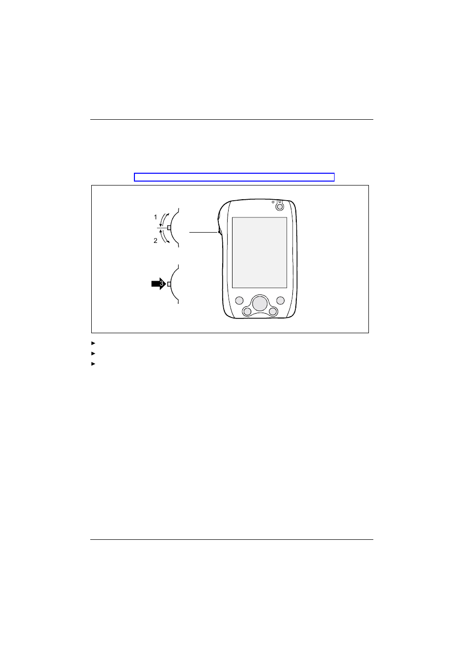 Using scroll button | Fujitsu Siemens Computers Pocket LOOX 600 User Manual | Page 28 / 73