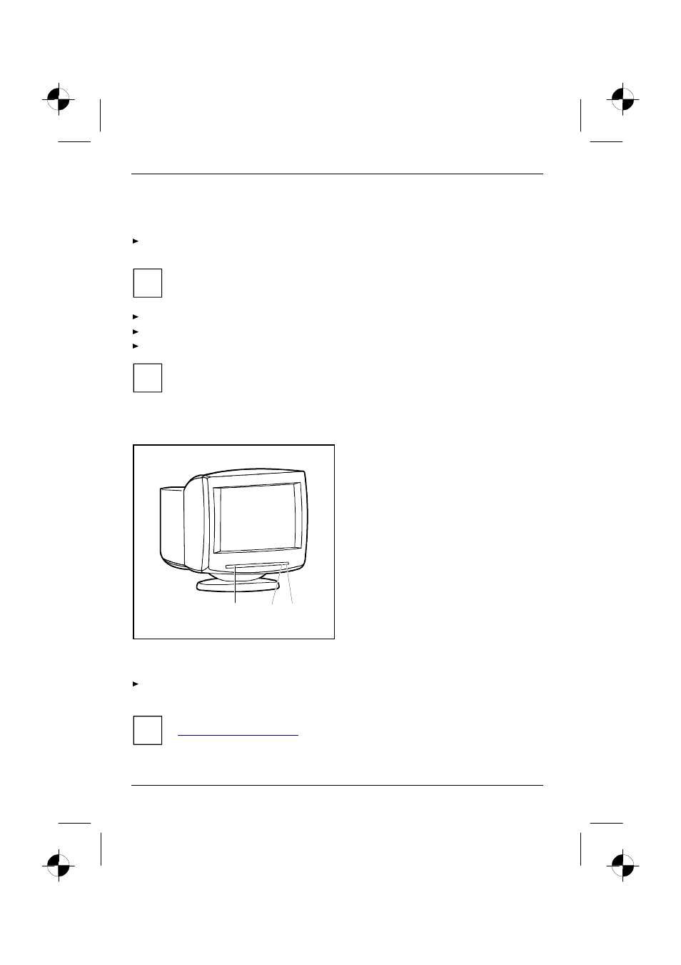 Operation of the monitor, Switching the monitor on | Fujitsu Siemens Computers MCM 17P2 User Manual | Page 16 / 28