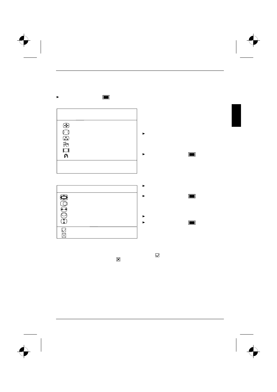 Settings with the osd menu | Fujitsu Siemens Computers MCM 17P2 User Manual | Page 19 / 28