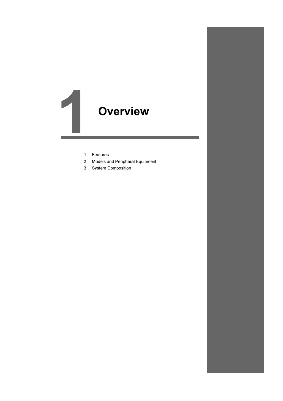 Overview, Chapter 1 | Fuji Bikes FEH381 User Manual | Page 10 / 124