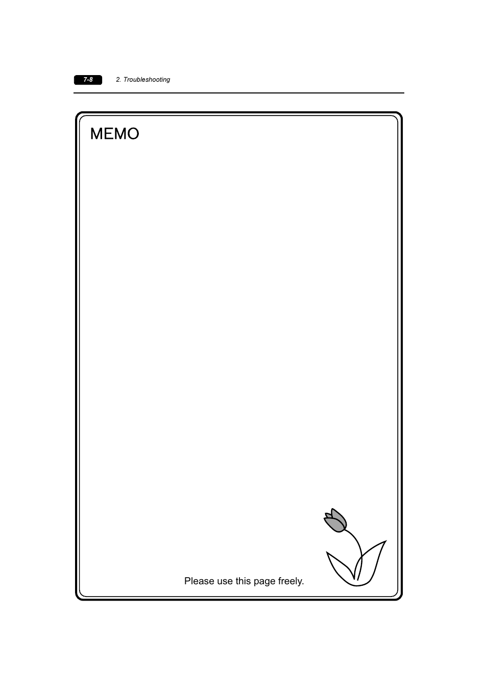 Please use this page freely | Fuji Bikes FEH381 User Manual | Page 120 / 124