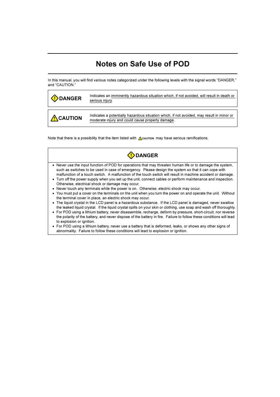 Danger, Caution | Fuji Bikes FEH381 User Manual | Page 4 / 124