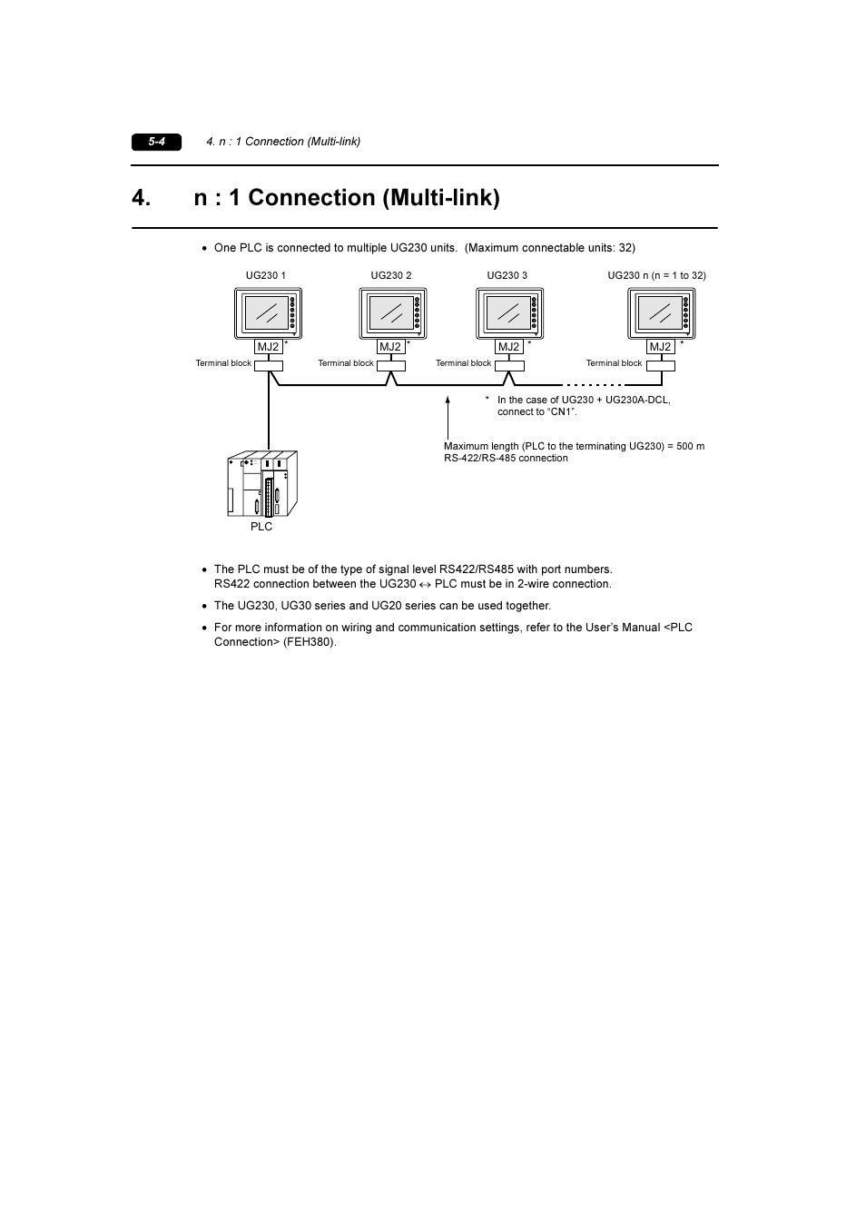 N : 1 connection (multi-link), N : 1 connection (multi-link) -4, In “4. n : 1 connection (multi-link) | Fuji Bikes FEH381 User Manual | Page 66 / 124
