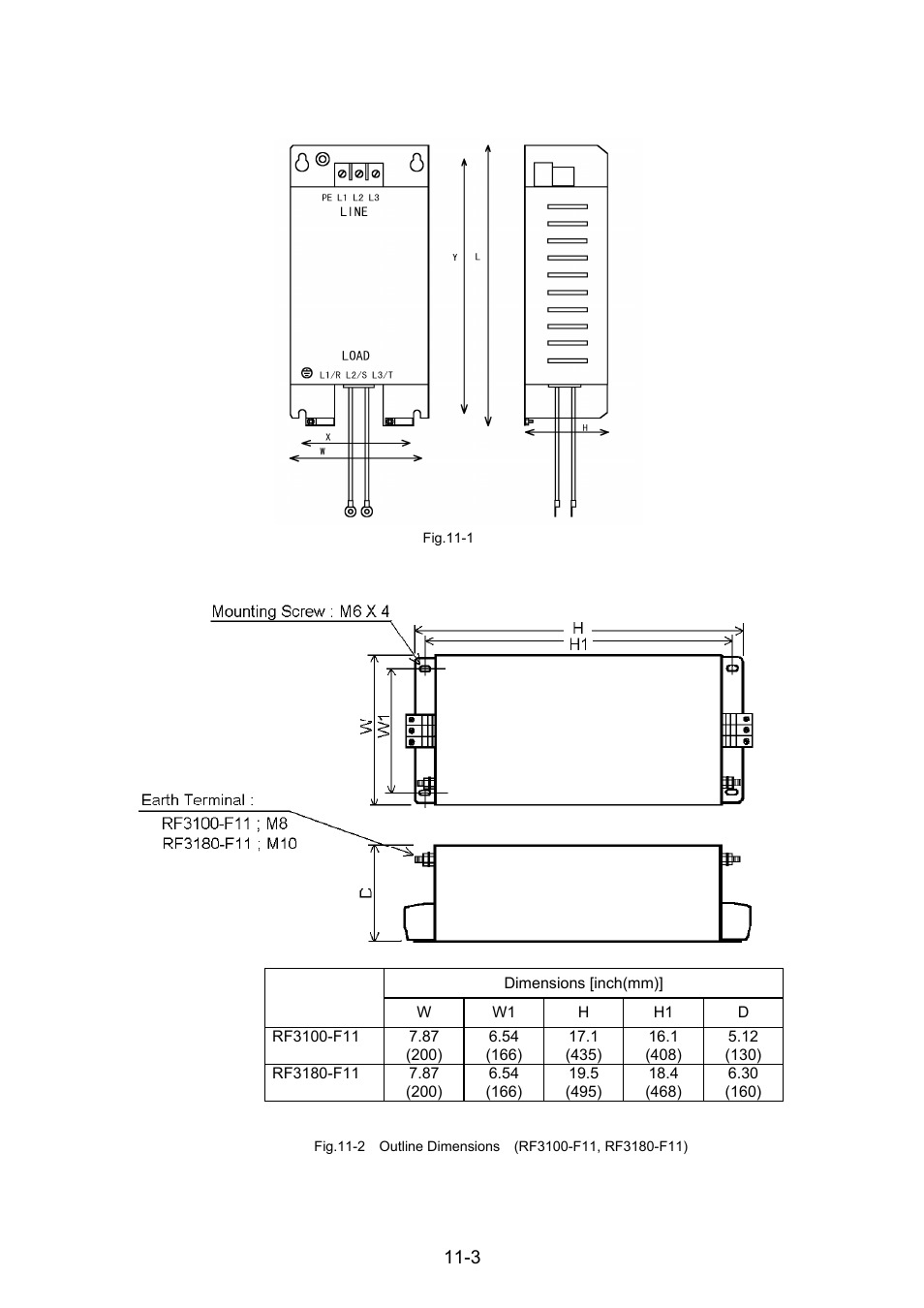 Fuji Bikes FRENIC 5000G11S/P11S User Manual | Page 129 / 132