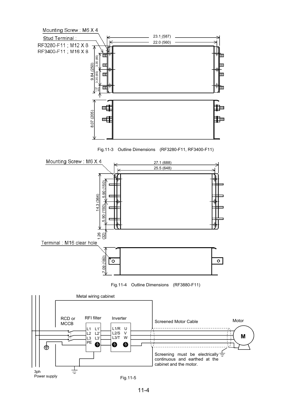 Fuji Bikes FRENIC 5000G11S/P11S User Manual | Page 130 / 132