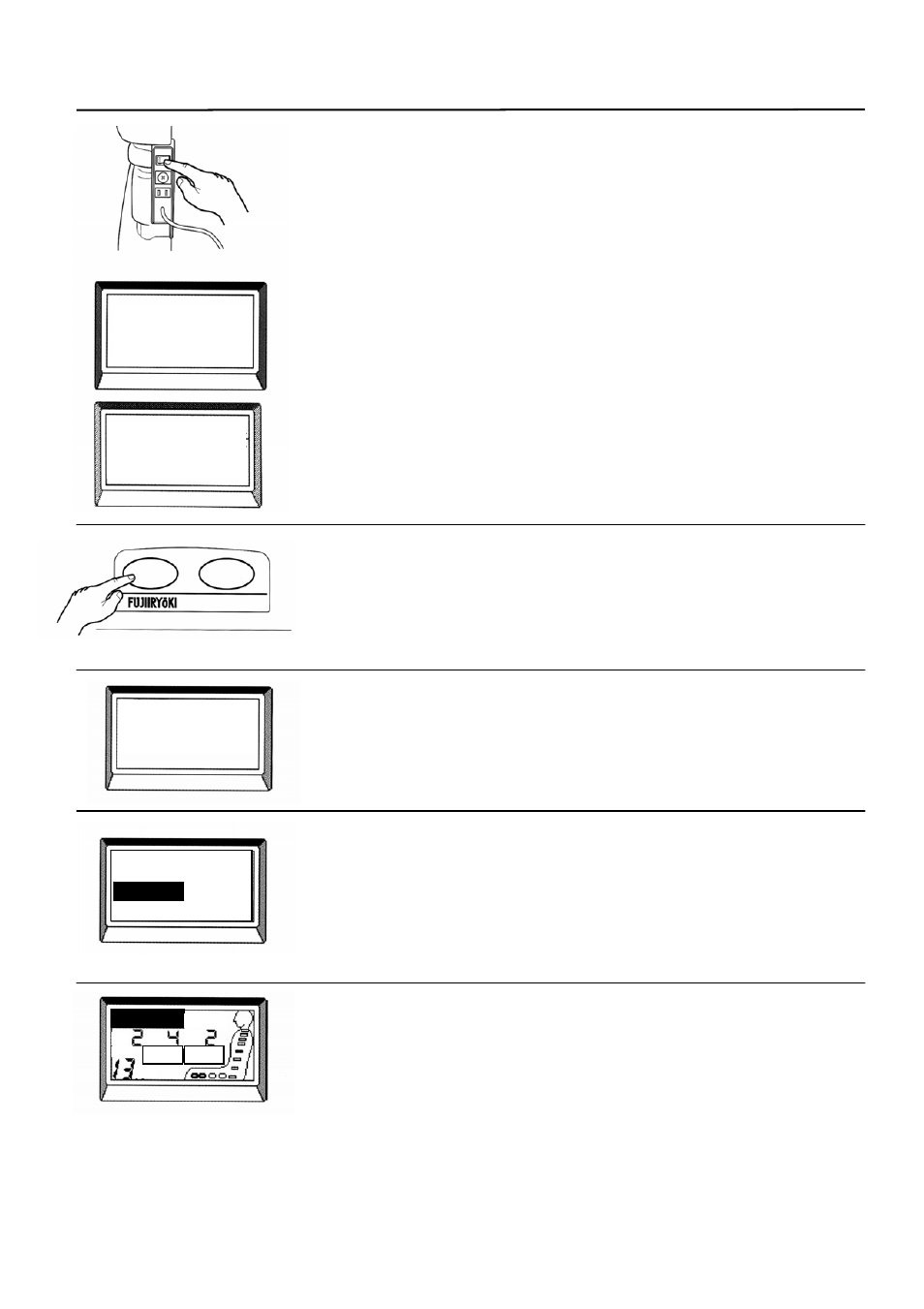 Use of selective functions | Fuji Bikes Cyber-Relax AS-888 User Manual | Page 25 / 36