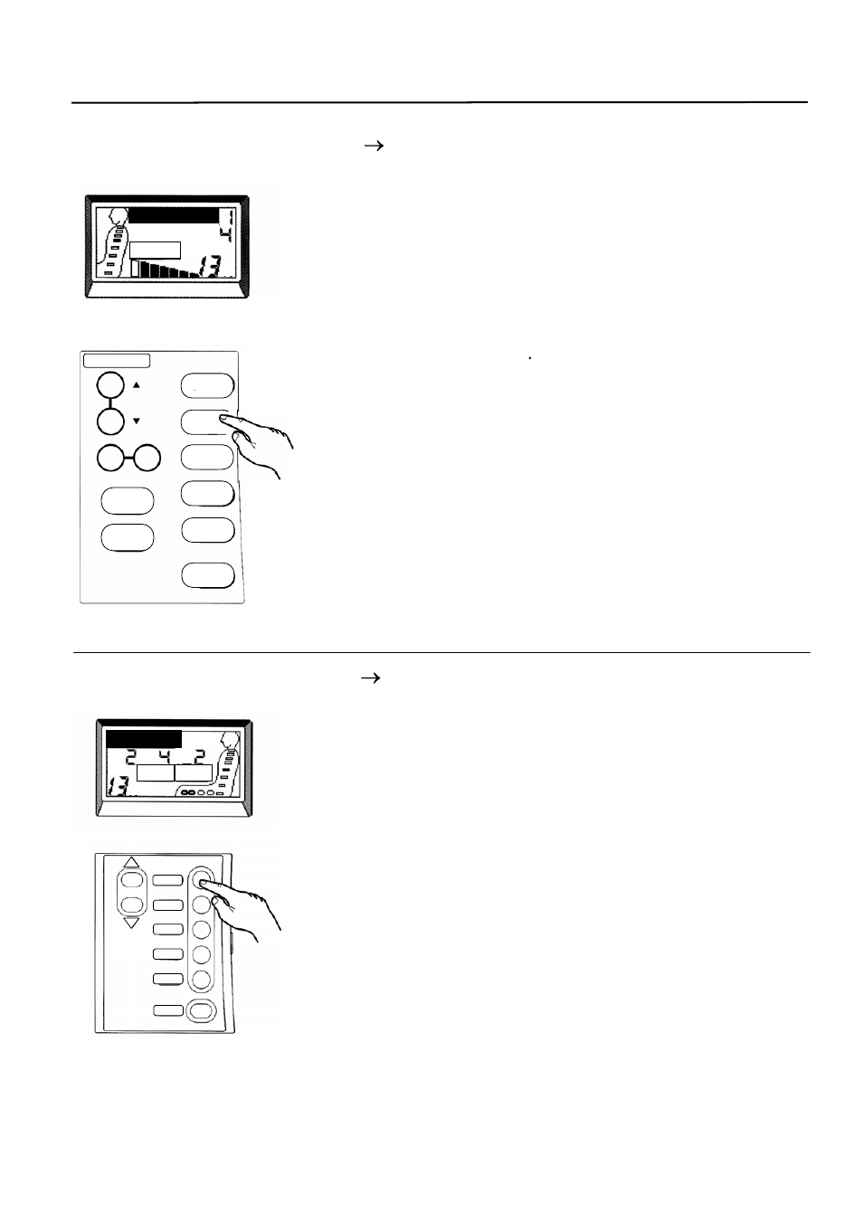 When changing the course on the way, Change from auto course → select function), Change from select function → auto course) | Fuji Bikes Cyber-Relax AS-888 User Manual | Page 31 / 36