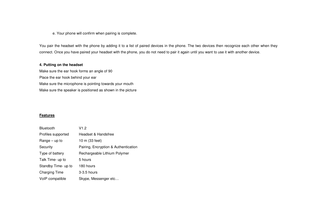 Fonexion FX30 User Manual | Page 4 / 6